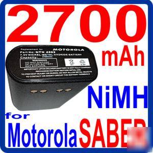 New 2700MAH battery for motorola saber MX1000 MX2000 qa
