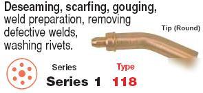 Victor 0330-0114 series 1 size 4 cutting tip/acetylene