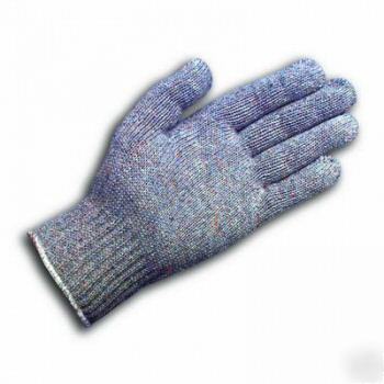 New 9507LM grey industrial gloves large cotton/poly 1DZ
