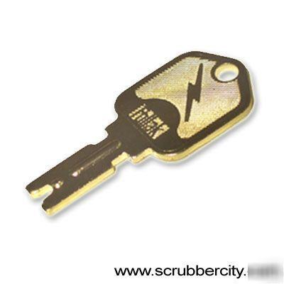 SC28101 - starter switch key fits clarke floor scrubber
