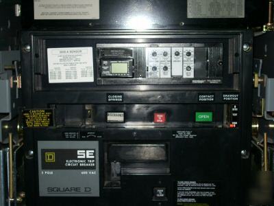 Square d 3000 amp 3000A a SED363000LSGA8 SED363000LSG