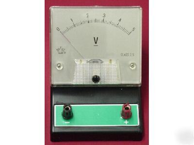 Voltmeter - dc - dual range ( 0 â€“ 5 / 15 v ) - meters