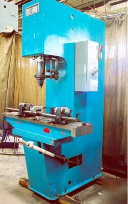 25 ton hess-mae hy-25-ms hydraulic straightening press