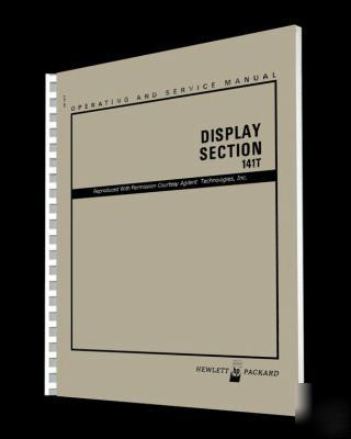 Hp 141T service - operators manual reprint + cd