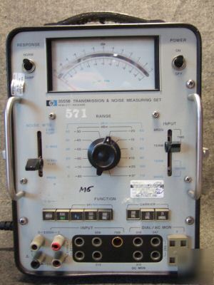 Hp 3555B transmission & noise measuring set