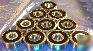 10 bearing 6301-2RS 12*37*12 mm metric ball bearings
