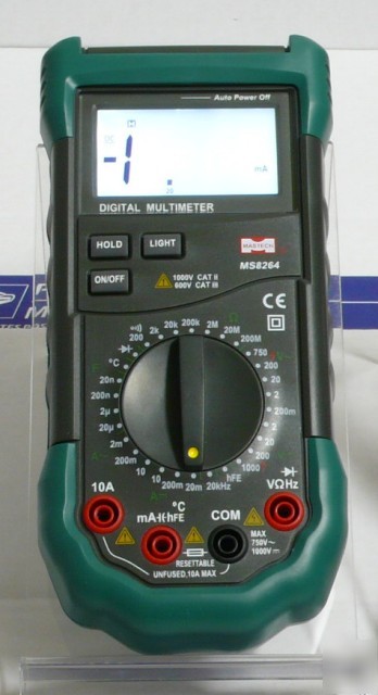 30-range 1000V 10A digital multimeter mastech MS8264