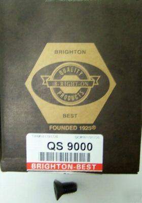 100 brighton-best flat head socket screw 2-56 x 1/4