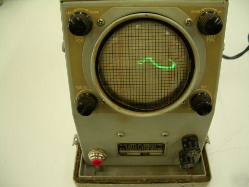 Forest service hickok radio test oscilloscope model 385