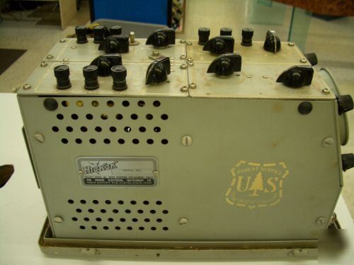 Forest service hickok radio test oscilloscope model 385