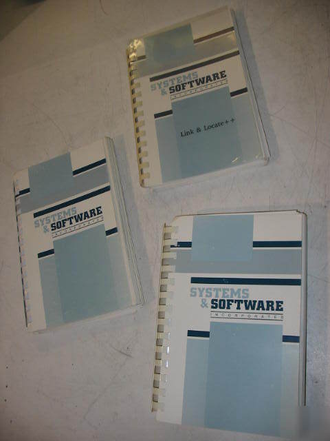 G27422 systems & software inc. softprobe ii/tx manuals