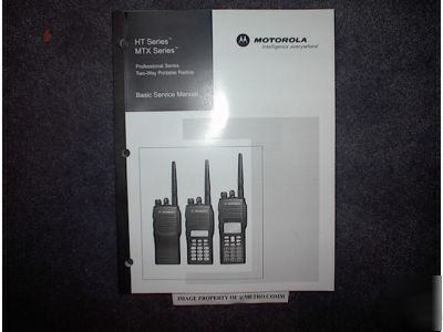 Motorola HT750 HT1250 HT1550 service manual