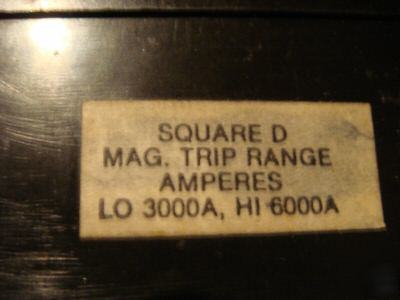 Square d circuit breaker 600 ampere MA36600 i line