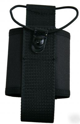 Hwc nylon police adjustable radio case- belt loop sm