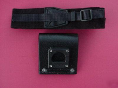 Motorola leather swivel clip & strap for radio holster 
