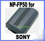Battery for sony np-FP50 dcr-HC16 HC85 HC96