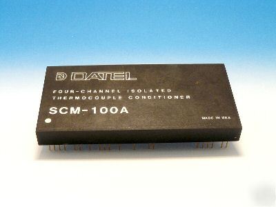 Datel scm-100A 4-channel isolated thermocouple module