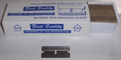 100 single edge industrial razor blades-high qual- tl-3