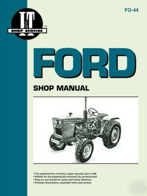 New ford holland i&t shop service repair manual fo-44