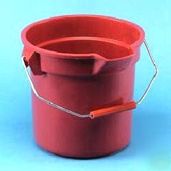 Rubbermaid brute bucket round 14 quart gray rcp 2614