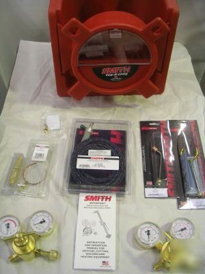 Smith equipment brand little torch set w/tips complete