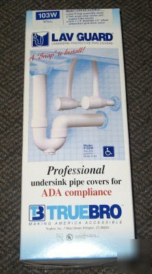 lav guard ada undersink protective pipe covers 103W
