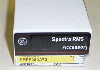 Ge spectra circuit breaker rating plug SRPF250A70