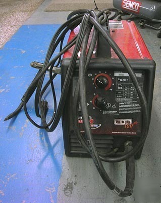Lincoln electric 100HD wire feed nascar welder, 115V