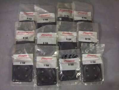Lot of 12 humphrey 8-15A mounting bases __Z14