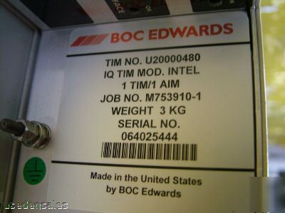 New boc edwards im interface module U20000480 