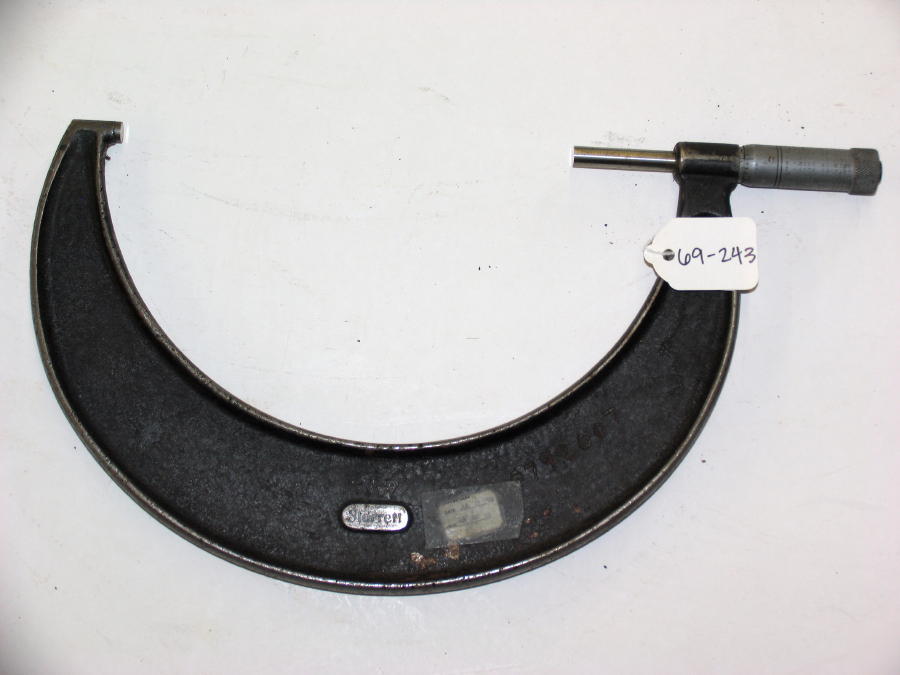 6 - 7 inch starrett micrometer