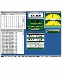 Extech 407001 data acquisition software