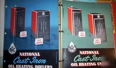 Huge 1950's collection - national radiator company