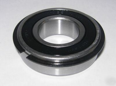(10)6205-2RSNR bearings w/snap ring,25X52MM 6205-2RS- 