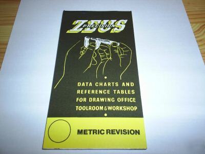 Zeus book lathe milling engineering drill maths model 