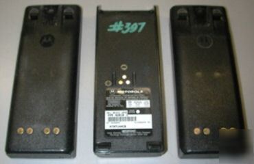 Qty: 3 motorola 7.5V 1500MAH nicd batteries NTN7144CR