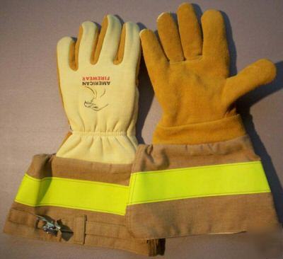 American firewear houston style sleevemate gloves: l