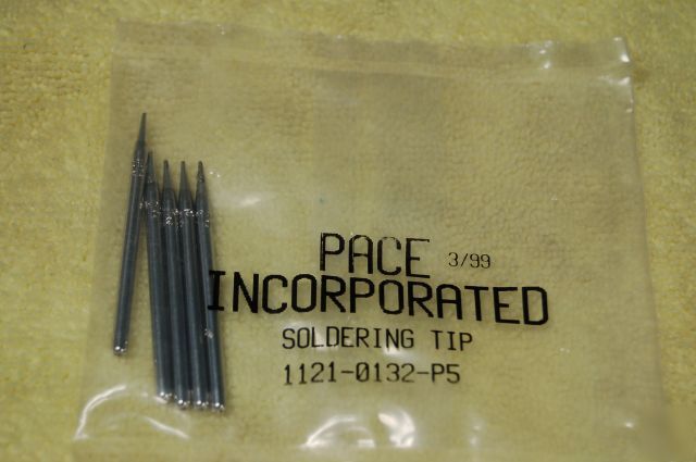 Pace 1121-0132-P5 soldering iron replacement tips (5)