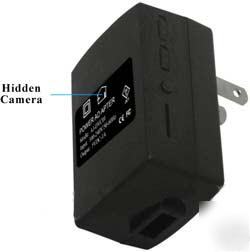 Charger covert hidden video micro camera/complet kit