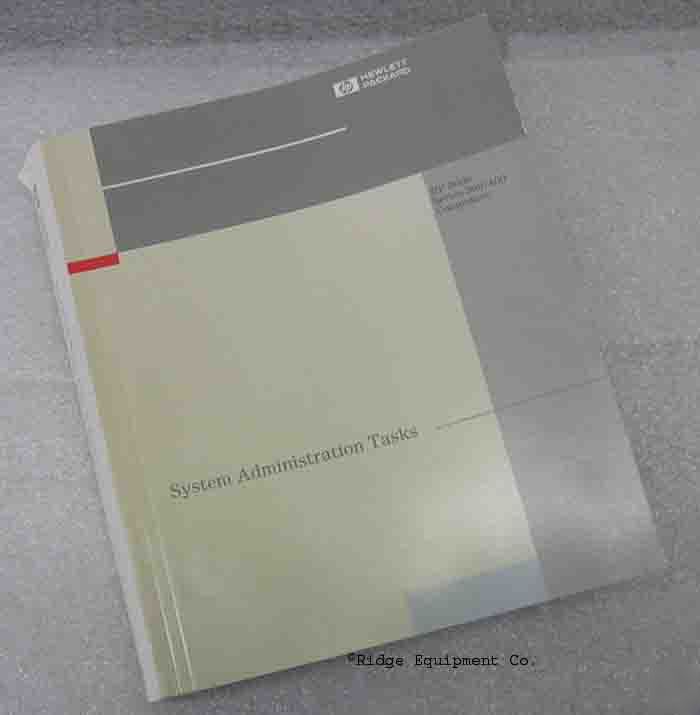 Hp 9000 system administration tasks manual