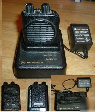 Motorola minitor iv (4) fire pager - low band 