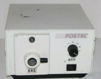 Fostec 8375 fiber optic light source parts/repair
