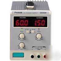 Protek 3006B - single output power supply with digital