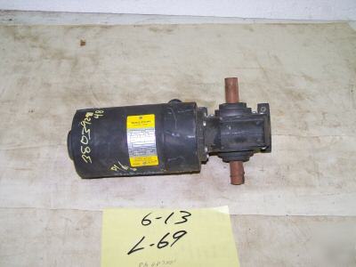 1 baldor indust motor p/n: GP7401 reducer output 1/8 hp