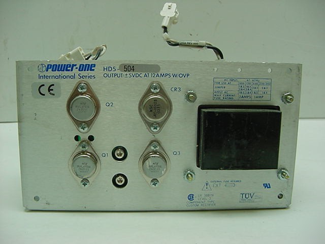 Power one HD5-504 power supply 5VDC 12 amp