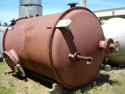 1,500 gallon steel tank, baeuerle & morris mfg. (685)