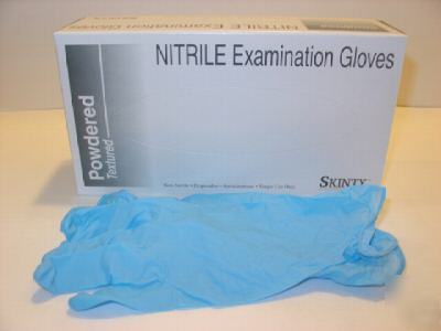 2,000 nitrile gloves, lightly powdered, pick your size