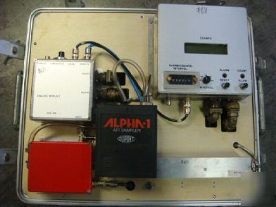 Dupont alpha-1 air-sampler *gas monitor tester alarm uv