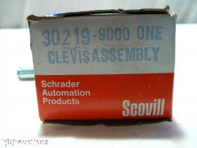 2 schrader bellows 30219 clevis assembly assemblies 