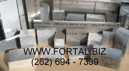 FortalÂ® hr aluminum plate 1.811 x 3 1/8 x 12 1/8 
